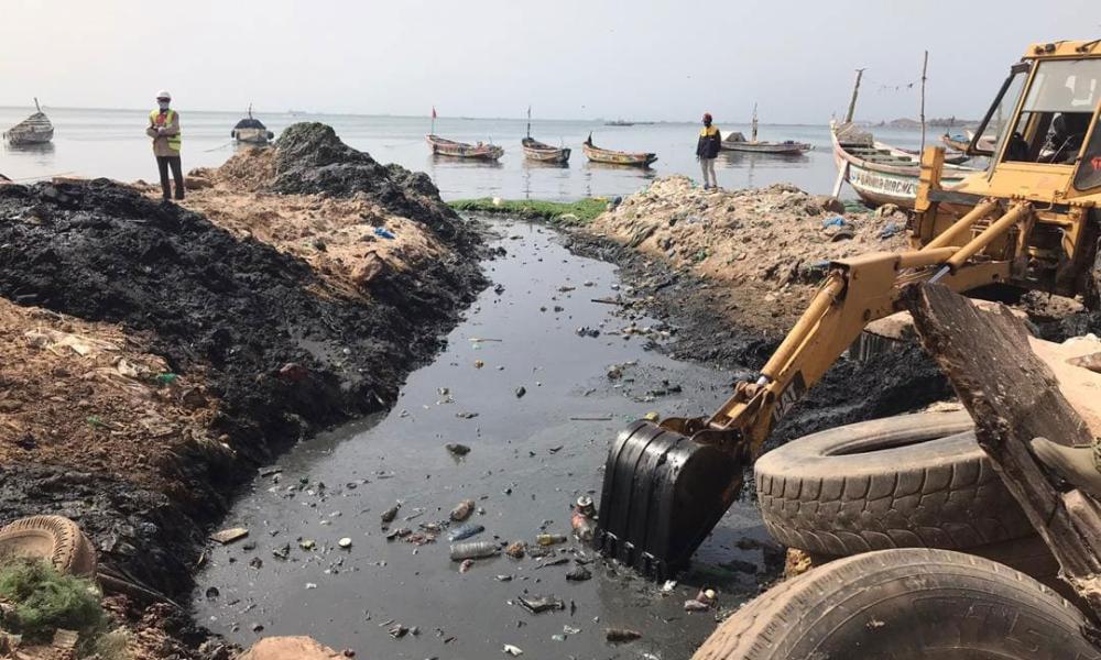 Hann Bay de-pollution project